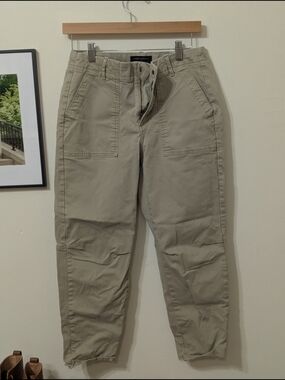 Banana Republic Khaki Girlfriend Authentic Chino Pants